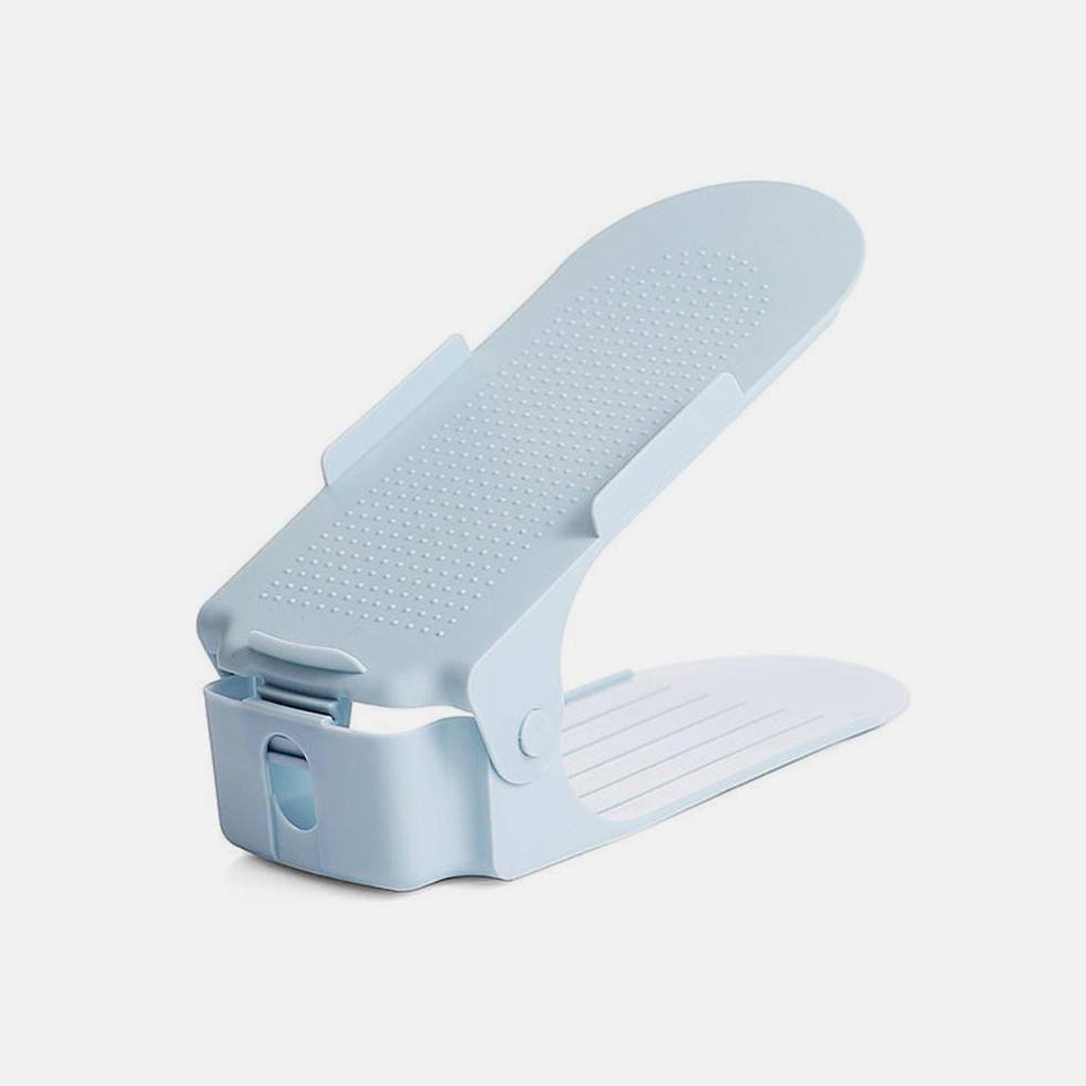 Двойная подставка для обуви + Многоразовая крепежная лента + Органайзер для одежды + Универсальная вешалка