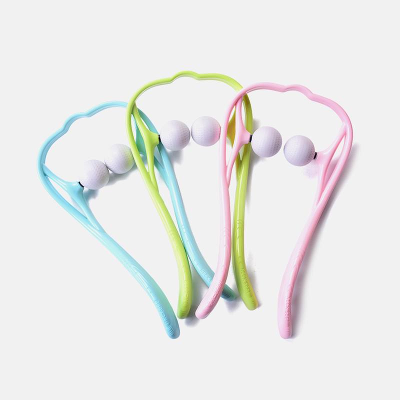 Ручной роликовый массажер + тренажер для подбородка