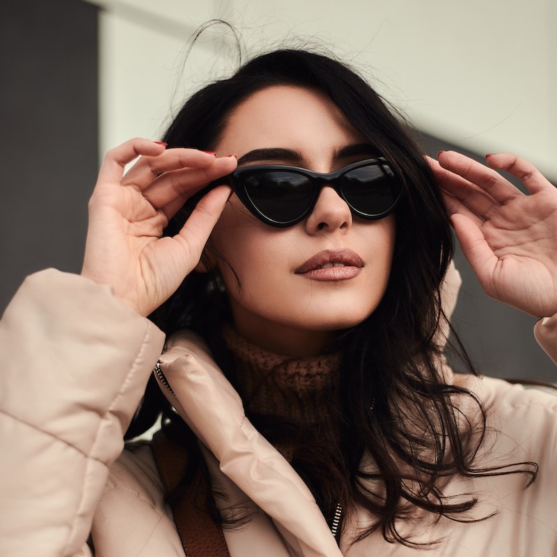 Брендовые женские cолнцезащитные очки Сardeo CR002 с поляризацией