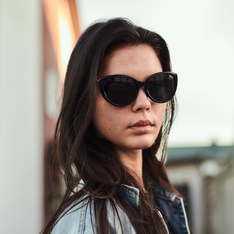 Брендовые женские солнцезащитные очки Сardeo CR004 с поляризацией