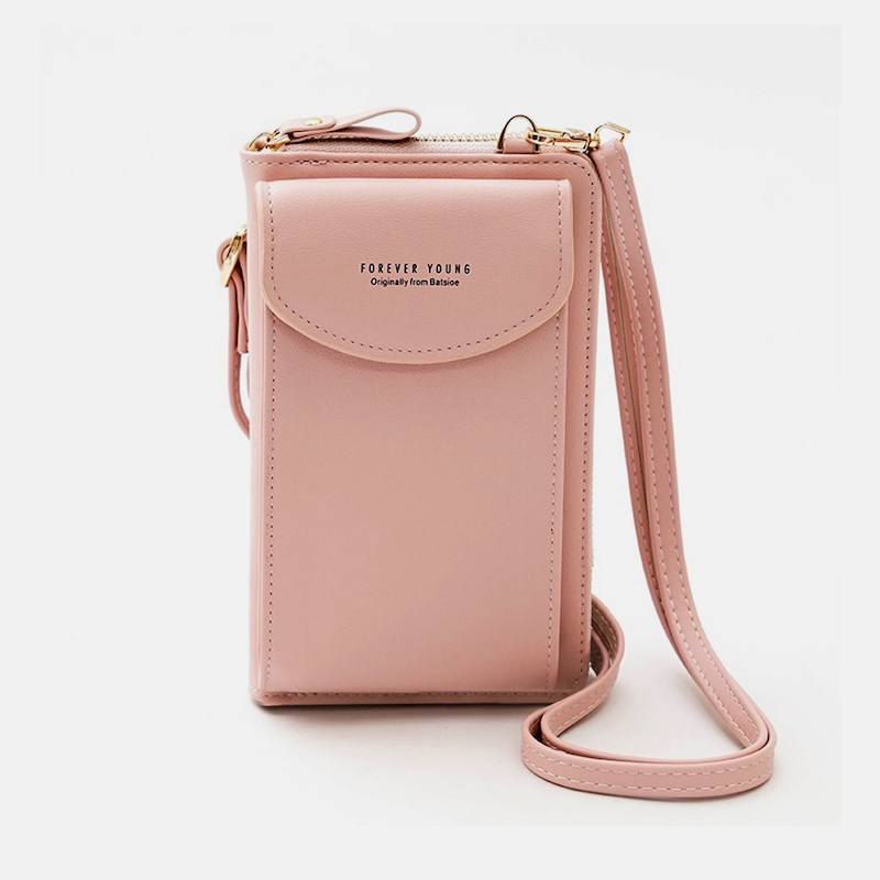 Женская сумка-кошелек клатч Baellerry Forever Young + Самозаправляющийся флакон