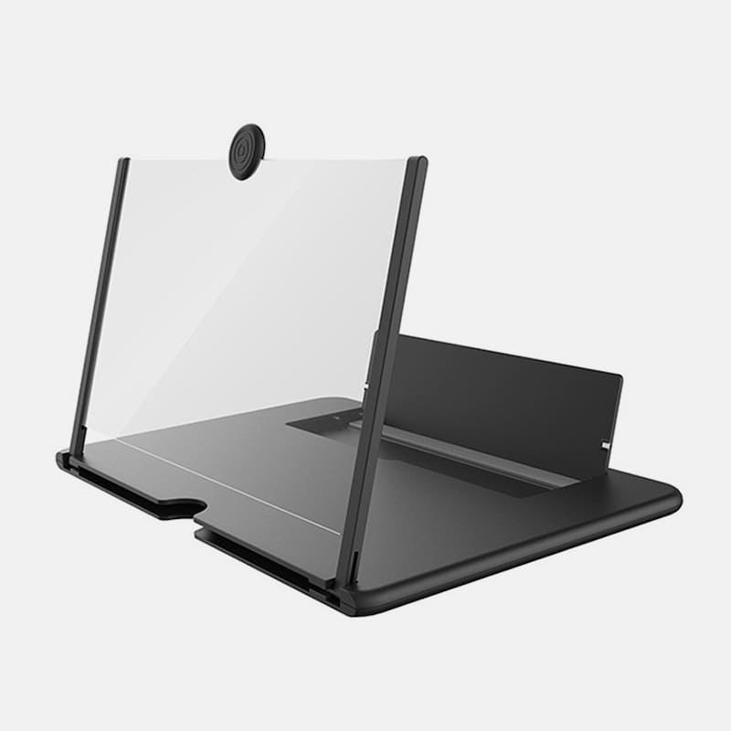 3D увеличитель экрана + Складная регулируемая подставка + Универсальная липучка-держатель + Гибкий держатель