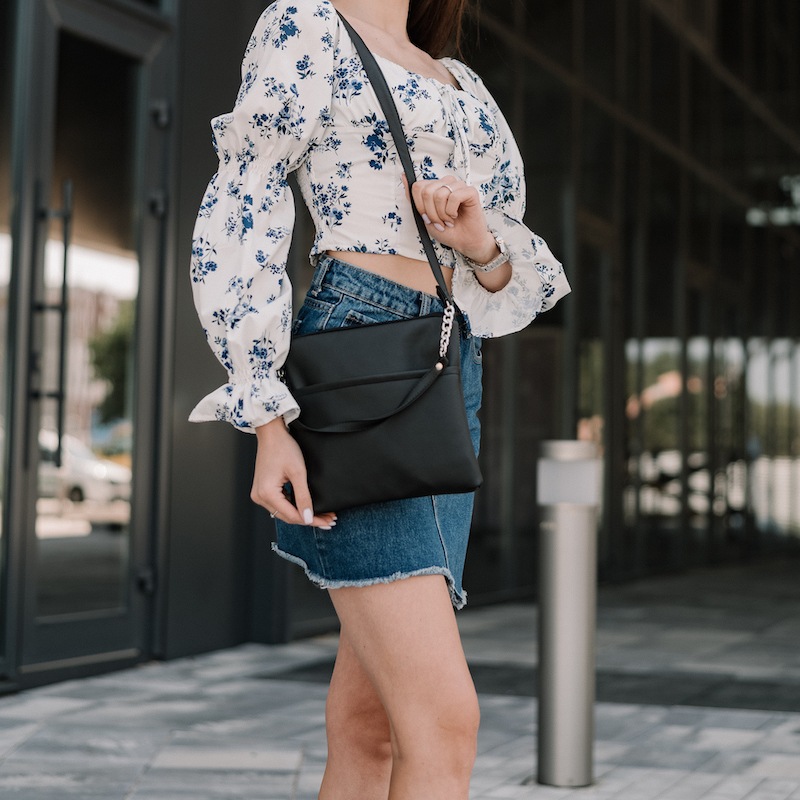 Женская сумка через плечо ND004 + Ремень женский кожаный