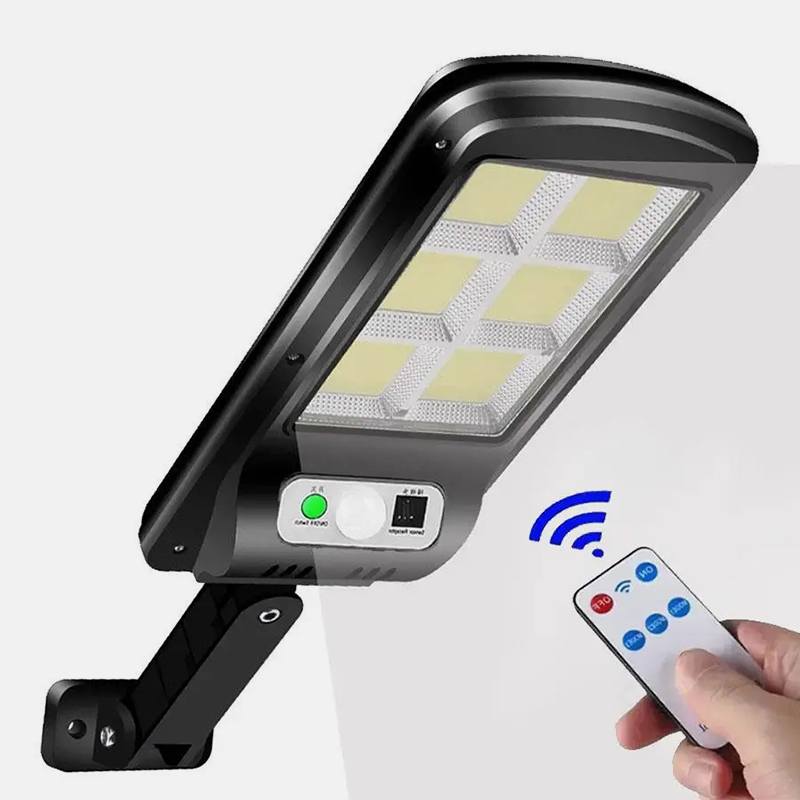 Уличный фонарь на солнечной батарее с пультом