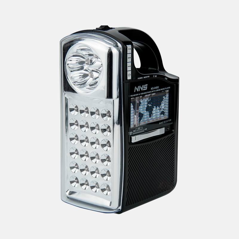 Фонарь-радио с проигрывателем MP3