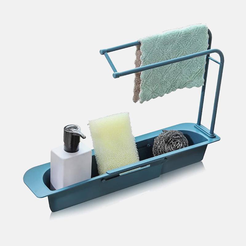 Корзина для раковины + Щетка с дозатором