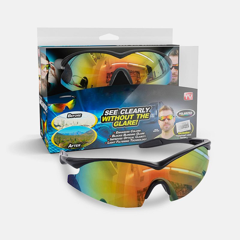 Антибликовые тактические очки + Защитные очки ночного видения