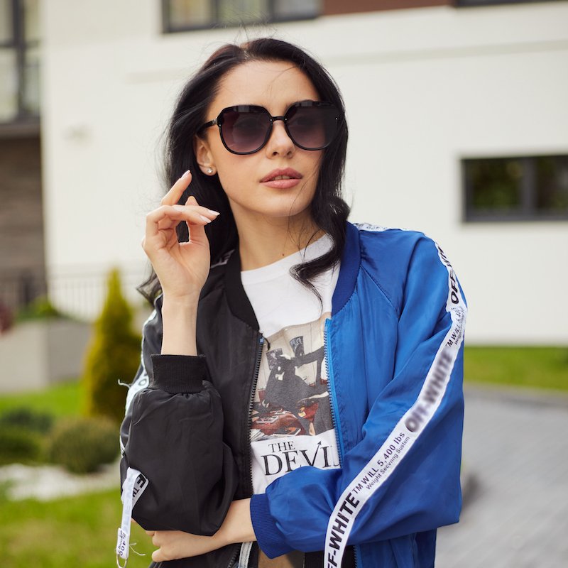 Брендовые женские солнцезащитные очки GH010