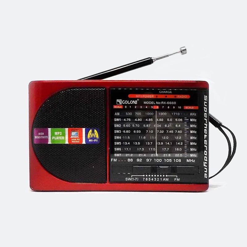 Аккумуляторный фонарь-радио с MP3 + Подвесная лампа фонарь на аккумуляторе