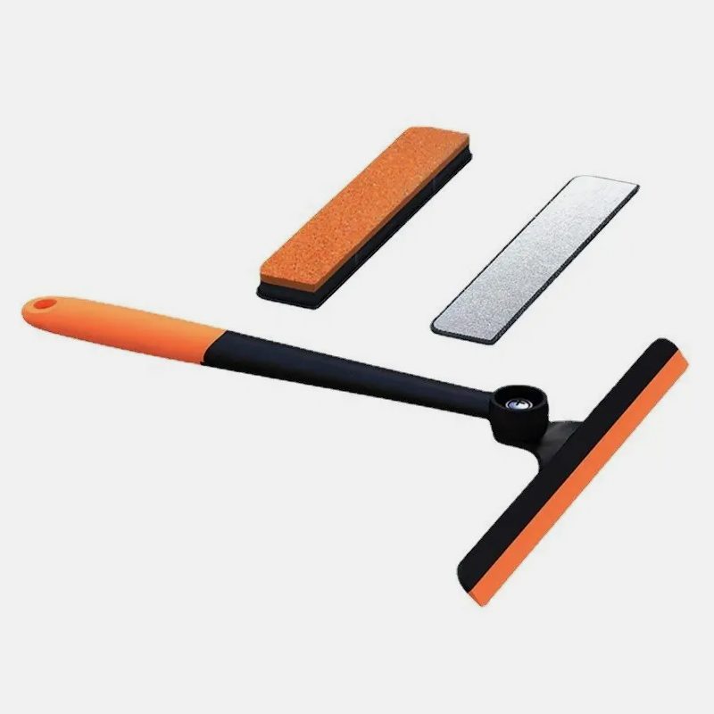 Щётка для мытья окон 3 в 1 + Портативная чудо мини швабра с автоотжимом и двумя насадками