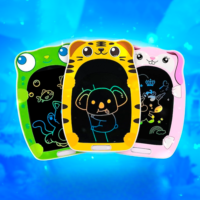 Цветной детский LCD планшет 8,5″ для рисования