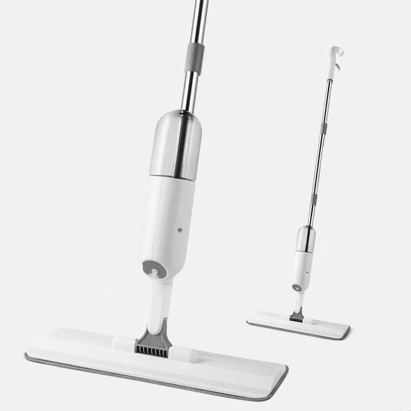 Швабра с распылителем + Портативная чудо мини швабра + Щетка с диспенсером + Палочки для устранения засоров