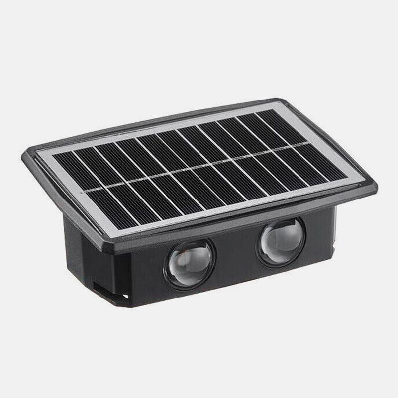 Уличный светильник 4LED RGB на солнечной батарее