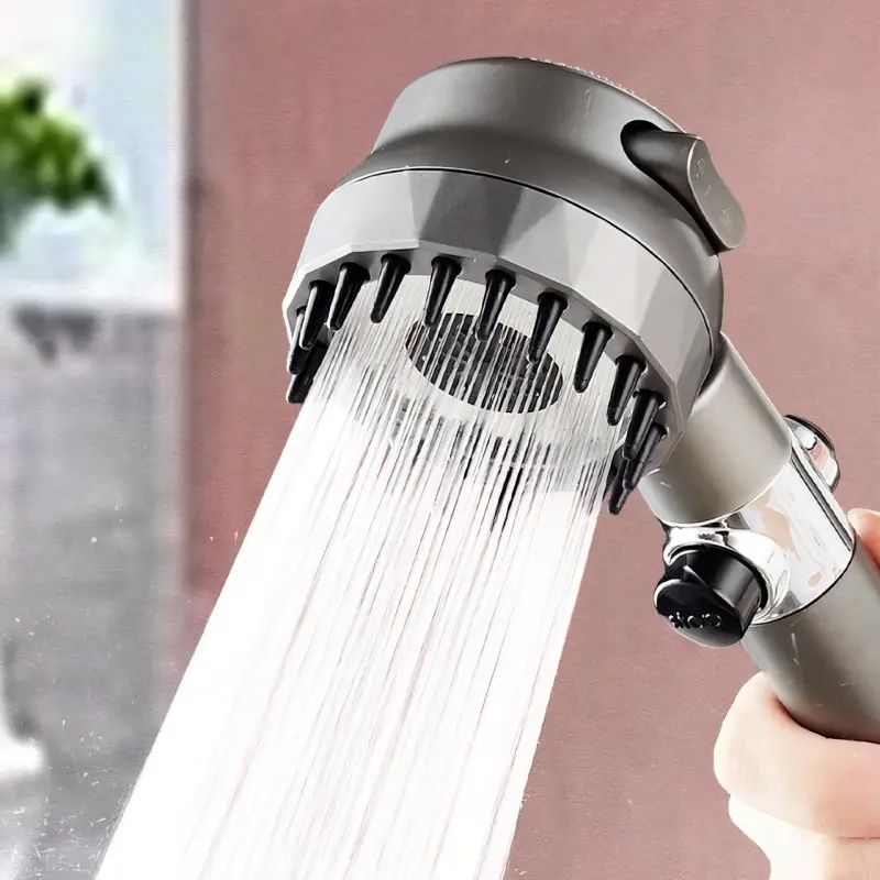 Массажная водосберегающая насадка для душа с уникальным рисунком воды