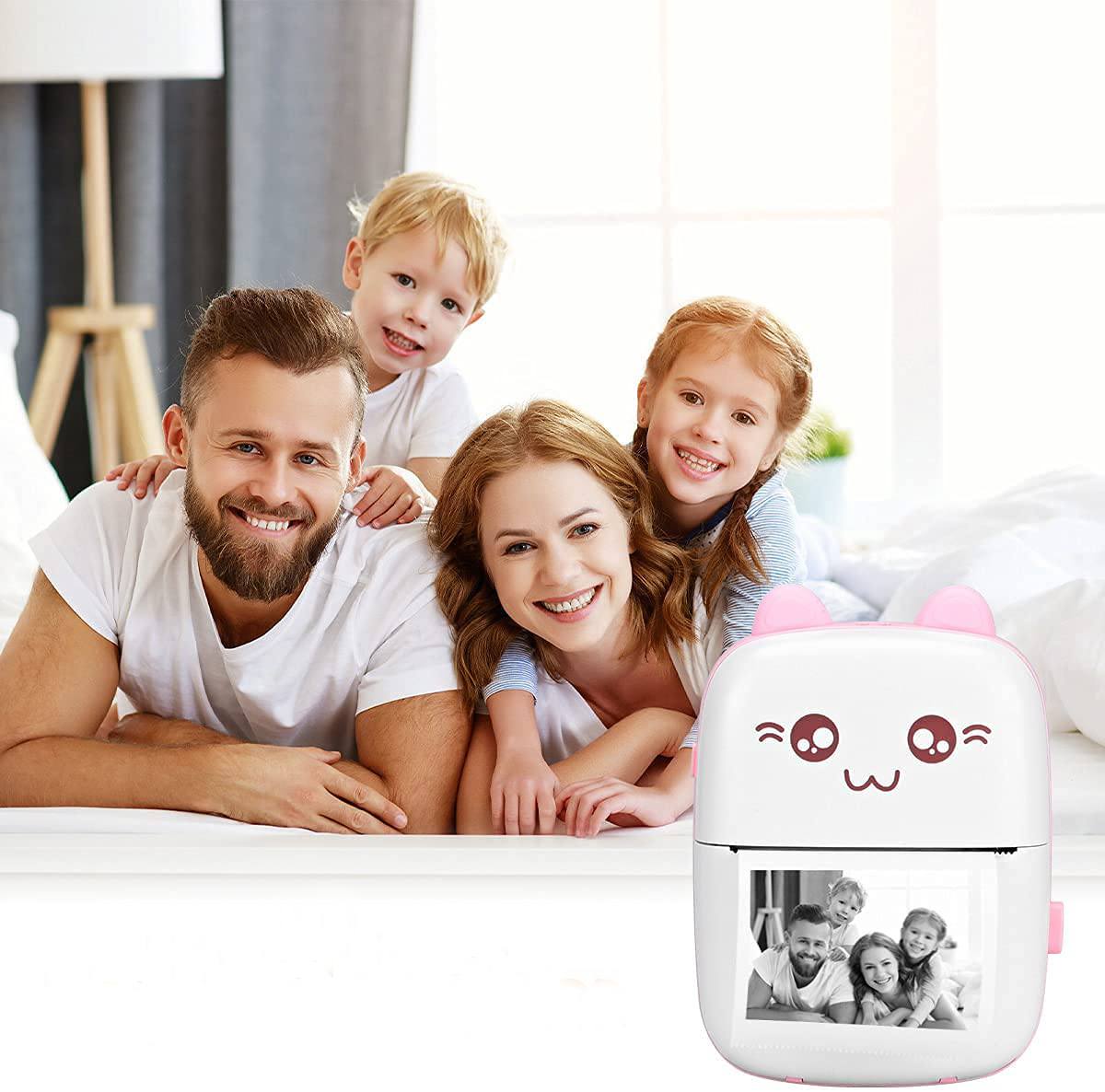 Портативный детский принтер с термопечатью