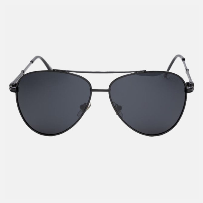 Брендовые мужские солнцезащитные очки в металлической оправе МТ008