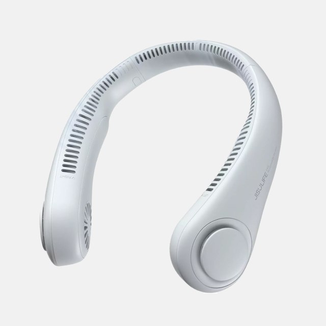 Портативный вентилятор на шею NECK FAN с аккумулятором
