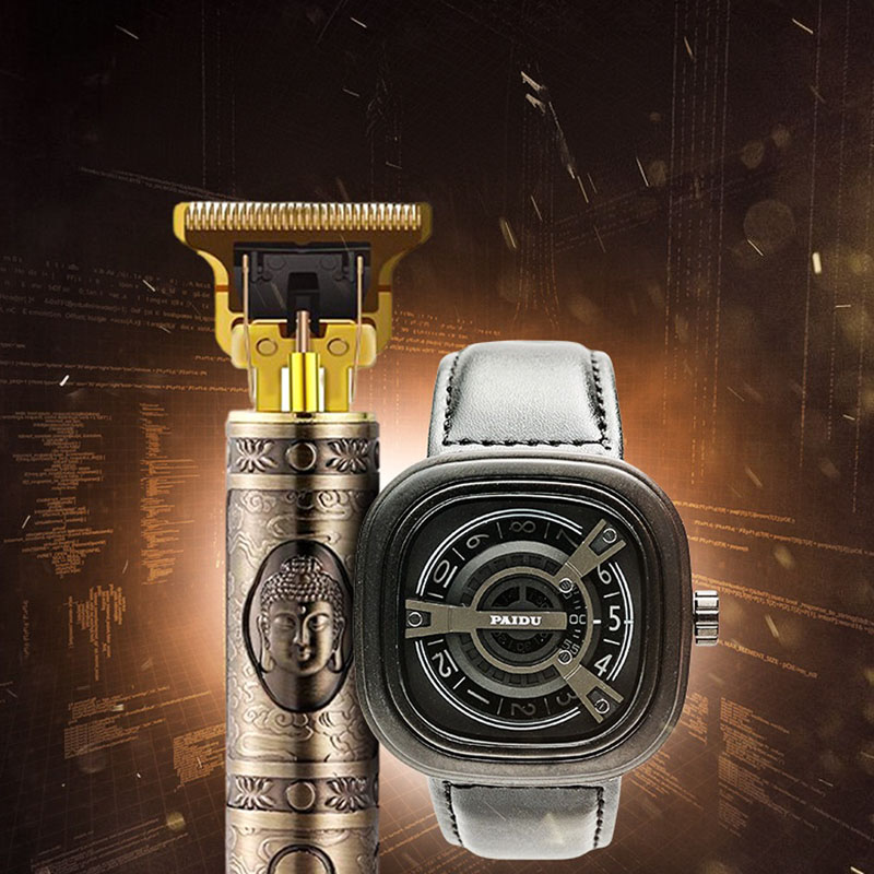 Профессиональный триммер XPower + Мужские наручные часы WR001