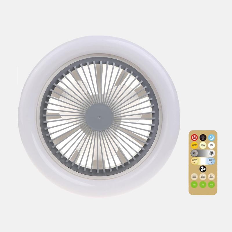 Лампа-вентилятор подвесная LED в патрон + Пульт