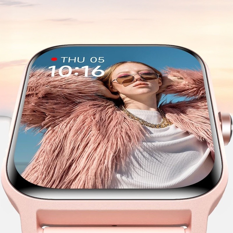 Умные часы T500 Ligh Rose