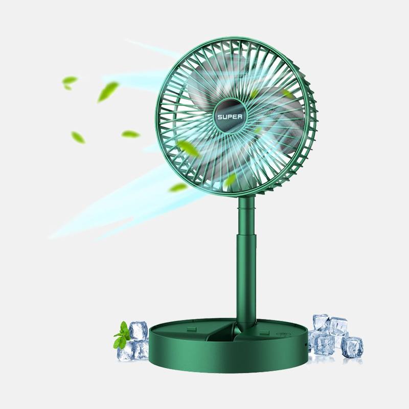 Складной мини-вентилятор с USB-зарядкой WX 6505 летний бесшумный