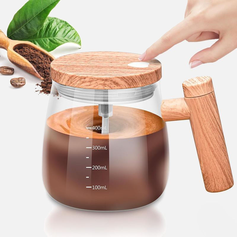 Чашка-мешалка для горячих и холодных напитков Coffee Stirring Cup